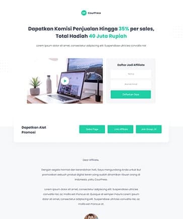 Demo JV Kontes Affiliate 3