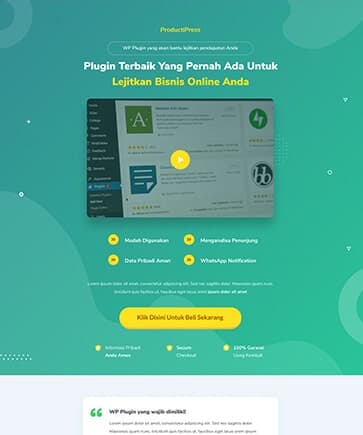 Demo Plugin Sales Page