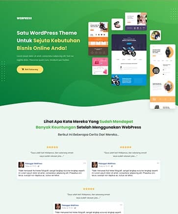 Demo Sales Page Website