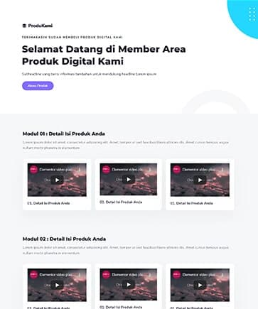 Demo Member Area
