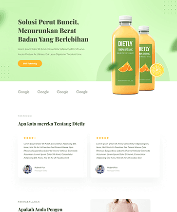 Demo Minuman Diet