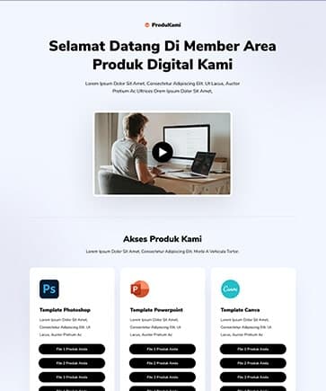 Demo Member Area