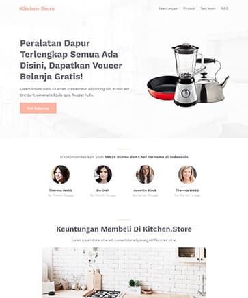Demo Peralatan Dapur
