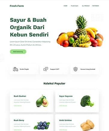 Demo Katalog Sayuran
